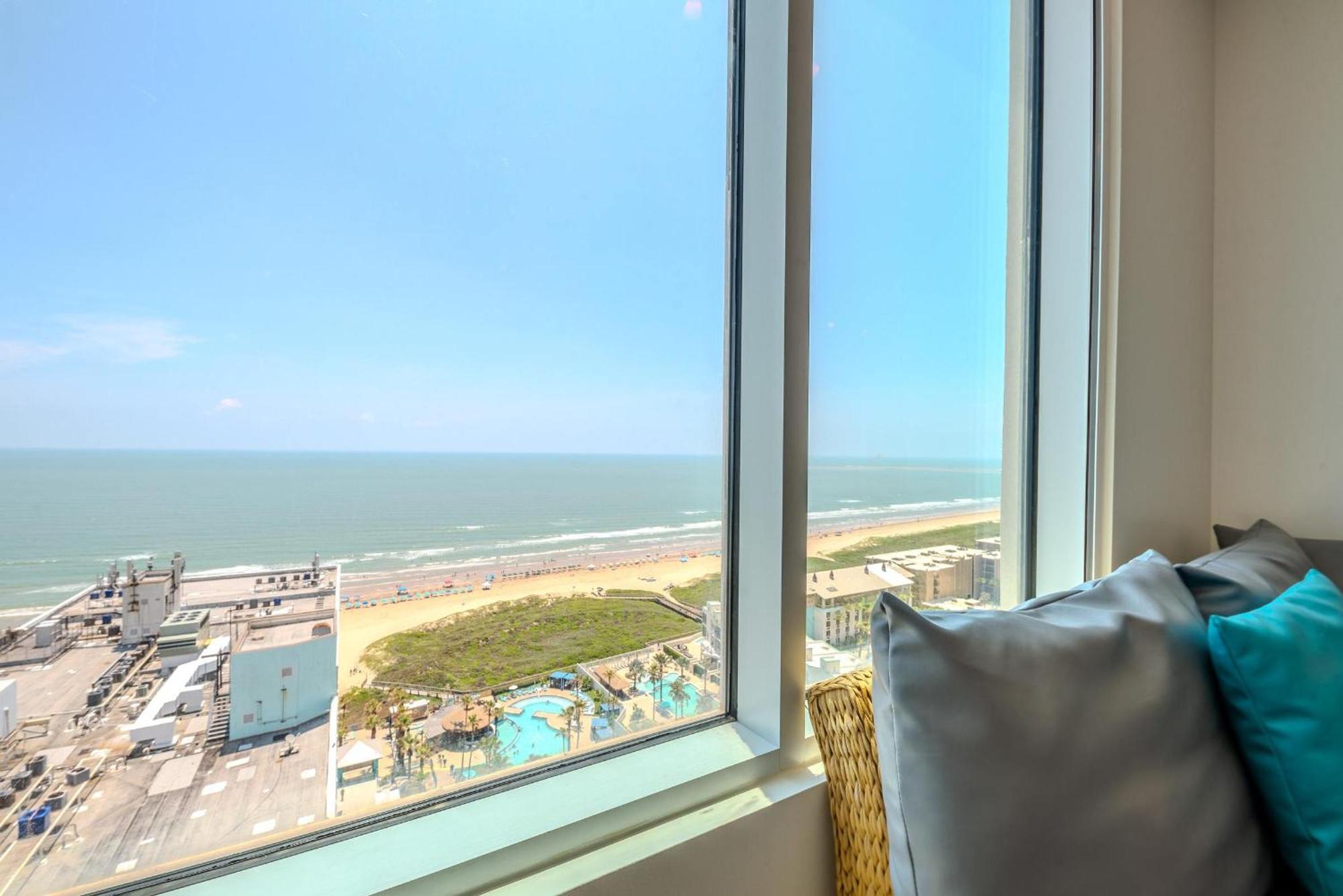 1801 Sapphire Beachfront 3 Bedroom Condo South Padre Island Exteriör bild