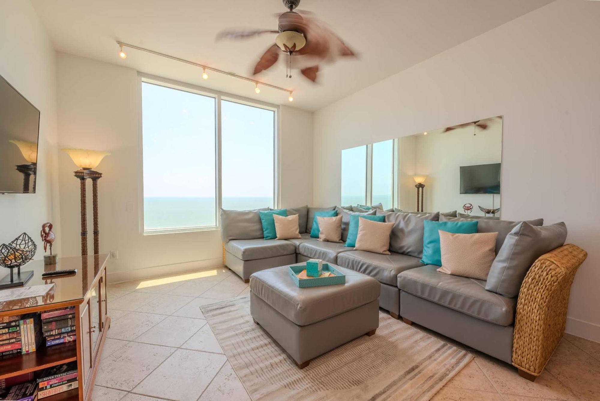 1801 Sapphire Beachfront 3 Bedroom Condo South Padre Island Exteriör bild