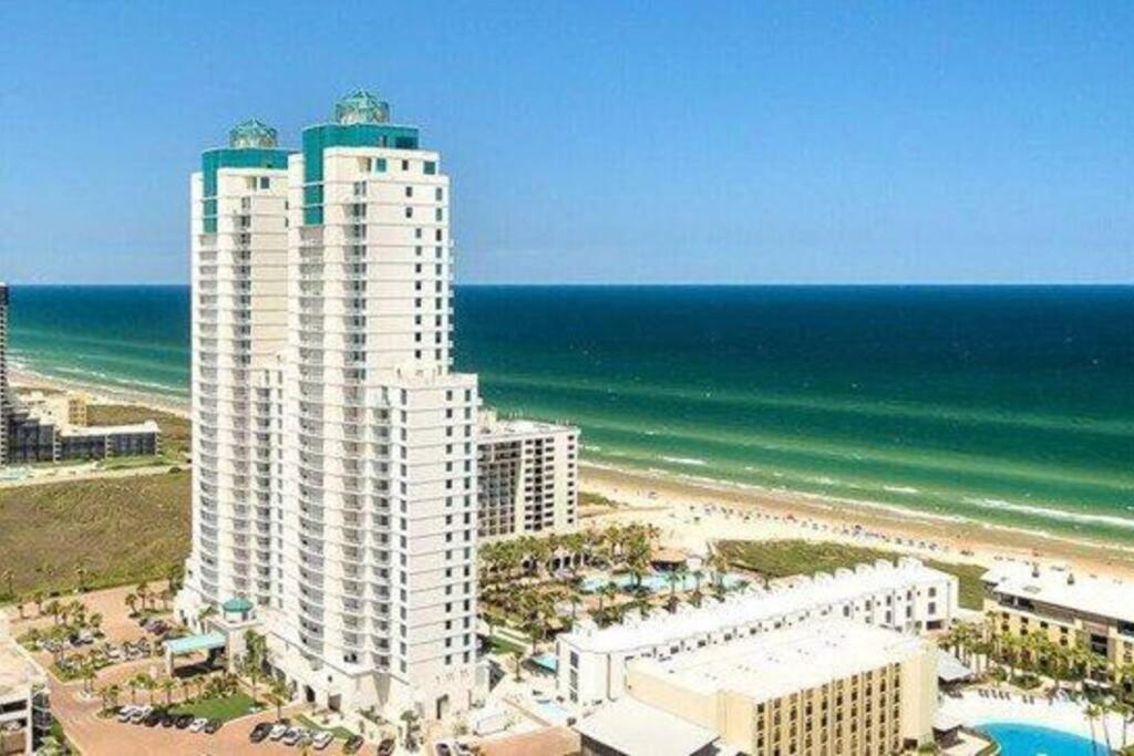 1801 Sapphire Beachfront 3 Bedroom Condo South Padre Island Exteriör bild